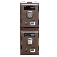 Shunyilong ZXF-180L 180L Boîte de chauffage électrique à double couche pour l'incubation et le maintien au chaud/refroidissement des aliments 220V PE Hôtels Restaurants