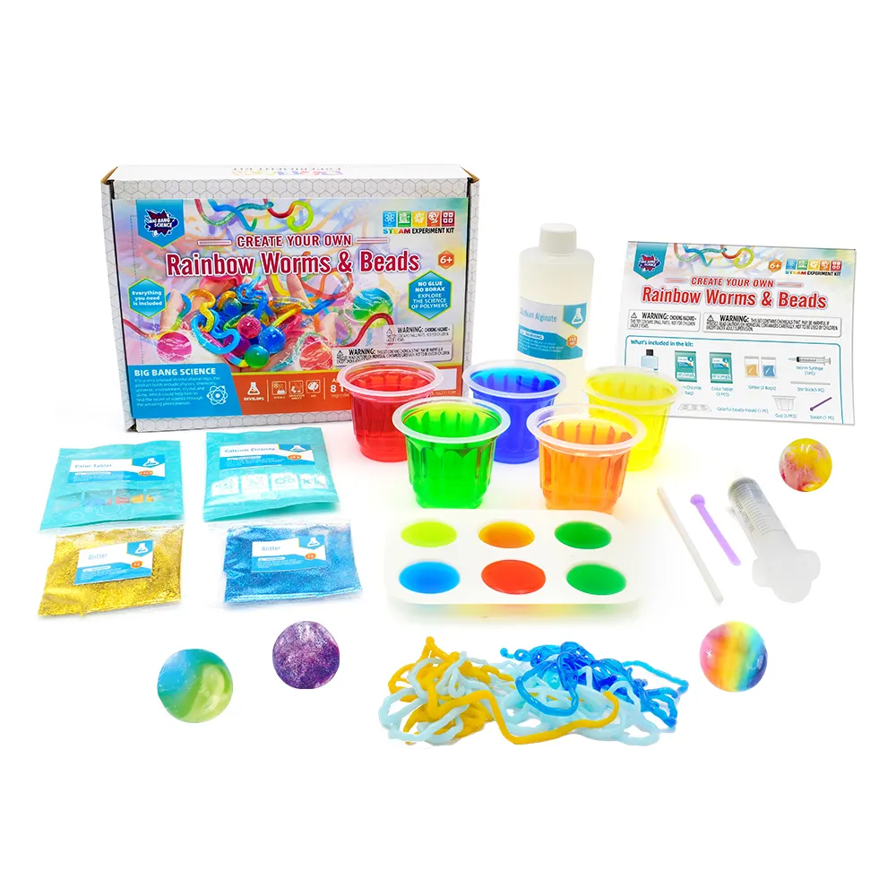Stem Learning Toys Fun Magic Water ELF Water Animal Beads Kit DIY Arts&Crafts STEM Gift for Kids 8-14 Years Old