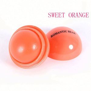 Baume à lèvres hydratant bio au goût de fruits, en forme de boule ronde, lisse, portable, cadeau promotionnel, style mignon - Product Image 6