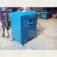 Machine de découpe de blocs de caoutchouc QK200 pour le recyclage des pneus usagés, pour pneus de 750 à 1200 mm, 15 kW, 1000 kg/h, fonctionnement en machine simple