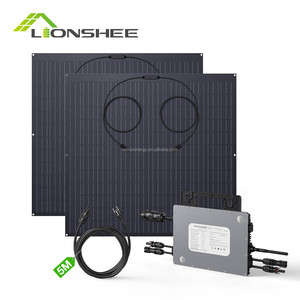 ระบบแผงโซลาร์สำหรับระเบียง800W 1600W 2000W | 2ชิ้น4ชิ้นแผงโซลาร์เซลล์ยืดหยุ่น240W 0.8kw 1.6kw 2KW ออนกริดชุดอินเวอร์เตอร์พลังงานแสงอาทิตย์ - Product Image 2
