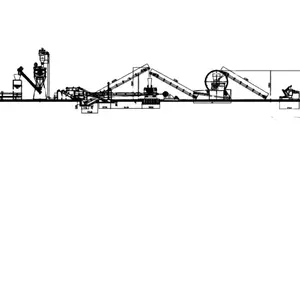 Reifenschredder-Recycling linie Reifenöl-Recycling linie Altreifen-Recycling-Produktions linie