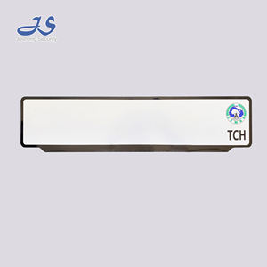 Placa reflectante de aluminio de estilo europeo para <span class=keywords><strong>coche</strong></span>, placa de matrícula en blanco de x 110mm, logotipo personalizado, venta al por mayor - Product Image 3