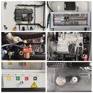 Generador Industrial Silencioso Perkins de 120KW 150 Kva de Guangzhou, Trifásico con Motor de 50hz 1106A-70T Eléctrico Diésel - Product Image 5