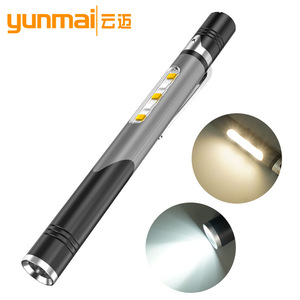 XPG LED Mini Pen Light Clip Type 3 Light Sources Portable <b>Flashlight</b> For Home Use With AAA Battery And Built In Polymer Battery - Product Image 3