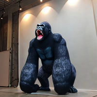 Personnaliser le modèle de dessin animé gonflable publicitaire géant Big Gorilla Gonflables personnalisés