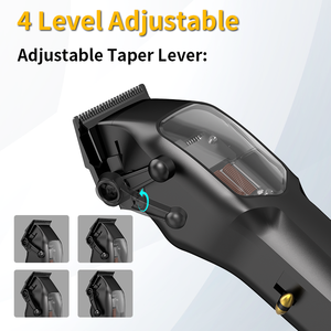 Tondeuse à Cheveux Électrique Professionnelle Sans Fil 11000 tr/min à Suspension Magnétique et Haute Vitesse pour Barbiers - Product Image 4