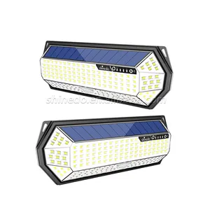 High Lumen 196 LED Solar Motion Sensor Light Outdoor Security Light