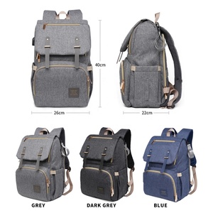 <span class=keywords><strong>Sac</strong></span> à <span class=keywords><strong>dos</strong></span> pour bébé imperméable de grande capacité pour les mamans, les femmes, <span class=keywords><strong>sac</strong></span> à <span class=keywords><strong>langer</strong></span>, <span class=keywords><strong>sac</strong></span> à main pour hommes, sacs à <span class=keywords><strong>dos</strong></span> avec compartiment pour ordinateur portable USB - Product Image 6