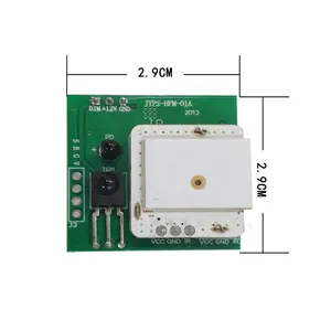 Mini Sensor de movimiento para microondas, 12 voltios de CC, 24V, 5,8 GHz, sensor de cuerpo humano