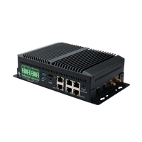 Techvision 3363R RK3568J A55 Edge Computing Box 1T NPU 6TOPS Expansión 4GB RAM 16GB ROM 6x Ethernet 5G WiFi6 GPS Debian 10