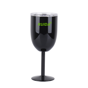 Copa de <span class=keywords><strong>Vino</strong></span> de Acero Inoxidable de Doble Pared con Aislamiento al Vacío y Tapa - Product Image 5