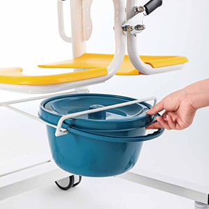 Chaise élévatrice de transfert patient <span class=keywords><strong>hydraulique</strong></span> de fournitures de soins de santé MN-YWJ001 avec <span class=keywords><strong>douche</strong></span> d'aisance - Product Image 2