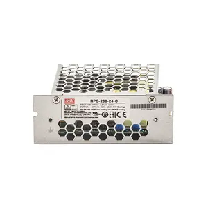 RPS-200-24-C Mean Well Bộ Nguồn Chuyển Mạch Psu Smps Đầu Ra Đơn Siêu Mỏng Y Tế Khung Mở 200W 24V