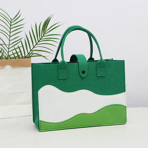 I-0274 personnalisée sacs à main bon marché feutre décontracté femmes shopping sacs à main - Product Image 1