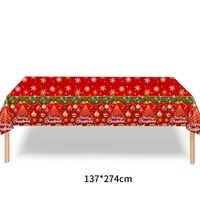 Vaisselle Jetable sur le Thème de Noël, 20 Invités, Rouge et Vert, Décorations de Fête, Assiettes et Gobelets pour Joyeux Noël et Nouvel An