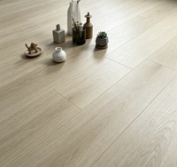 Plancher stratifié imperméable AC5 à système de clic |   Plancher en HDF à motif chêne de 12 mm d'épaisseur avec personnalisation OEM