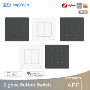 Interruptor Inteligente Moes Star Ring, No Requiere Neutro, Zigbee Compatible con Alexa y Google Home, Temporizador Modular para Escenas Compartidas - Product Image 1