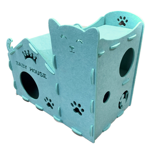 Cama para Gatos de Fieltro de Poliéster Premium – Cama Cerrada Plegable Resistente a Arañazos para Gatitos y Gatos Grandes - Product Image 2