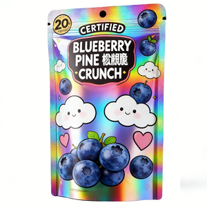 ถุงซิปล็อคแบบตั้งได้ พิมพ์ลายตามสั่ง ป้องกันกลิ่น ป้องกันเด็กเปิดได้ ผลิตจากวัสดุ PE Mylar พร้อมการพิมพ์กราเวียร์ สำหรับบรรจุภัณฑ์อาหารและของขวัญ - Product Image 4