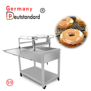 <span class=keywords><strong>Precio</strong></span> de fábrica Donut Glaze Prep Table Chocolate Sugar Glaze Donut Machine - Product Image 1