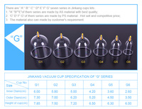 Chinois pas cher hijama ensemble pression négative ventouses machine hijama 12 ventouse kit ventouses outil