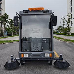 Kèm theo đầy đủ đi xe vệ sinh đô thị đánh bóng xe 48V điện thương mại tự hành vuông quét - Product Image 1