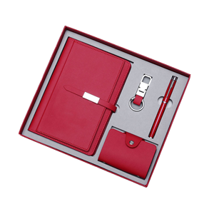 Conjunto de Presente de Caderno de Couro por Atacado, Material Escolar e de Escritório, Conjunto de Caderno Magnético A5 e Caneta - Product Image 2