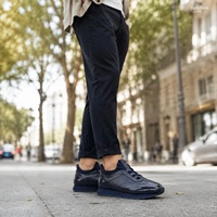 RADOLFA Baskets en cuir pour hommes de haute qualité, grande taille, texture mixte, chaussures de sport, baskets de marche minimalistes de luxe, direct usine