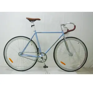 Bicicleta de acero de cromo-molibdeno, 700c, buena calidad, engranaje fijo