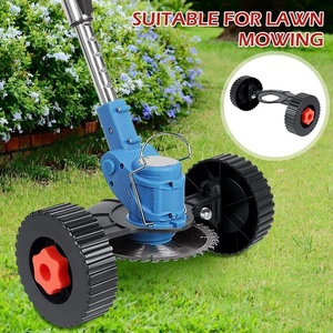 <b>Plastic</b> Replacement Parts for Lawn Mowers Compaction Machines-Support Auxiliary <b>Wheels</b> 2 <b>Wheels</b> Gasoline/Electric Options LTJY - Product Image 2