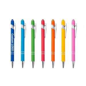 YS6698 Hot Sell Custom Logo Printed Pattern Press Action Metal Corporate Activity Business <b>Gift</b> Promotional Ballpoint <b>Pen</b> - Product Image 2
