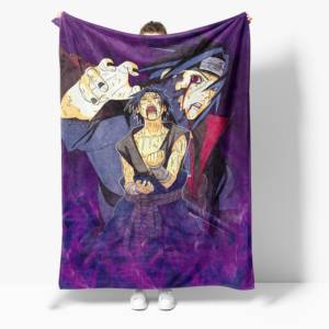 <span class=keywords><strong>Manta</strong></span> de Felpa Personalizada, Cálida y Cómoda, con Estampado Digital de Dibujos Animados de Ninja, Colorida, Adecuada para Decoración del Hogar en 2D - Product Image 3