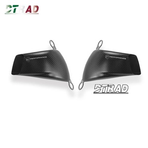 Cubierta de Fibra de Carbono para el Radiador y el Ducto de Aire para <span class=keywords><strong>DUCATI</strong></span> <span class=keywords><strong>Scrambler</strong></span> <span class=keywords><strong>1100</strong></span>, Hypermotard 950/SP, Diavel 1260 <span class=keywords><strong>S</strong></span>, Protector Térmico para Motocicleta - Product Image 2