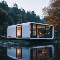 Maison Modulaire Préfabriquée Apple Cabin Anti-Explosion et Anti-Sismique, Vente Directe Usine, Idéale pour Location Commerciale et Bureau de Chantier