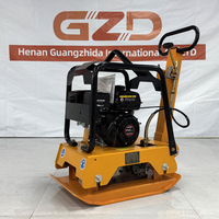 Compacteur à plaque vibrante diesel robuste GZD, couleur personnalisable, compatible OEM