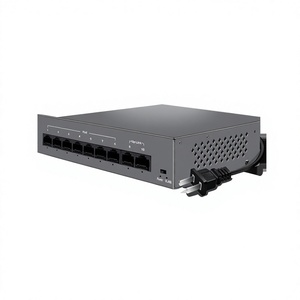 สวิตช์เครือข่าย 6 พอร์ต 10/100Mbps + 8 พอร์ต PoE, แหล่งจ่ายไฟ 52V, ระบบส่งสัญญาณระยะไกลกำลังสูง 48V รุ่น M408 - Product Image 3