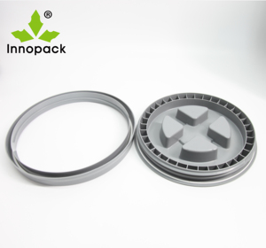 Personnalisation possible Vente directe d'usine Seau en plastique de 20 litres Seau de rangement multifonctionnel Avec couvercle et poignée - Product Image 6