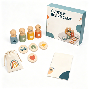Factory International Customized Component <b>Board</b> <b>Game</b> Eco-Friendly Wooden <b>Table</b> <b>Game</b> Juegos De Mesa Manufacturer <b>for</b> Kids Family - Product Image 6