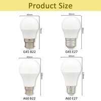 DC 12V 24V 48V LED Lamba E27 B22 Tabanlı Düşük Voltajlı Ampul, Güneş Enerjisi Sistemi, Karavan, Deniz Araçları ve İç Mekan Aydınlatması için