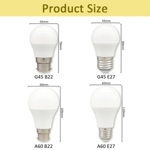 Ampoule LED basse tension DC 12V 24V 48V, culot E27 B22, pour système solaire, camping-car, marine, éclairage intérieur - Product Image 4