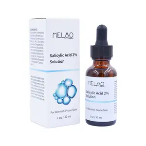 Melao Serum Asam Salisilat, Kojic Pemutih Wajah Organik 100 Perawatan Kulit Wajah Pelembab Pelembap Asam Salisilat S