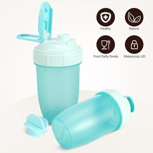 Botella Mezcladora Libre de BPA y Fácil de Limpiar, con Color e Impresión Personalizados, para Antes del Entrenamiento y para Llevar en Viajes - Product Image 4