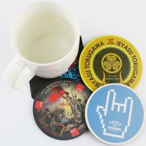 Custom Logo Foam <b>Coaster</b>, Personalized Drink <b>Coasters</b> for Bars, Restaurants, Events and Promotions, Non slip and Water Absorbing - Product Image 5