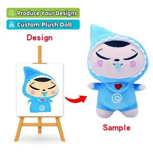 Custom Design 10cm Anime Stuffed Plush Doll Custom