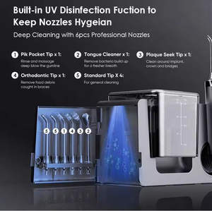 Hydropulseur dentaire électrique professionnel de haute qualité pour une hygiène buccale optimale, portable, rechargeable, pour la maison et l'hôtel - Product Image 3