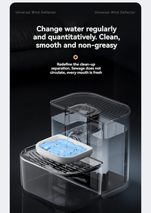 Automatische Zirkulation Keramik Haustier Wassersp ender Fernbedienung Funktionen Intelligente Temperatur heizung Clean Dirty für Haustiere - Product Image 3