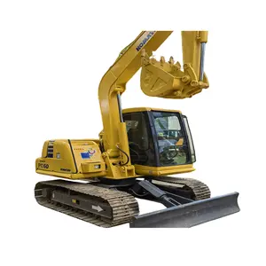 Escavadeira japonesa usada para venda escavadeira komatsu PC60-7 6 toneladas escavação sobre esteiras da China