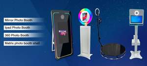 Photomaton à miroir magique de 65 pouces Photomaton à écran tactile avec appareil photo et <span class=keywords><strong>scanner</strong></span> Photomaton léger de haute qualité - Product Image 6