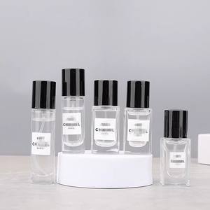 Flacon de parfum vide en verre de 10 ml et 25 ml, style laboratoire, avec clip de fixation, pour sous-conditionnement - Product Image 2